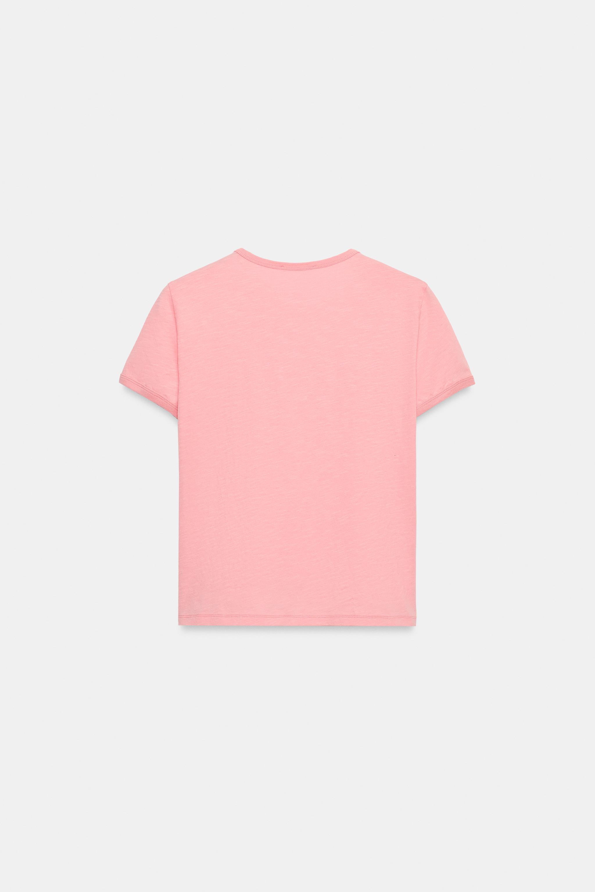 EMBROIDERED SHORT SLEEVE T-SHIRT